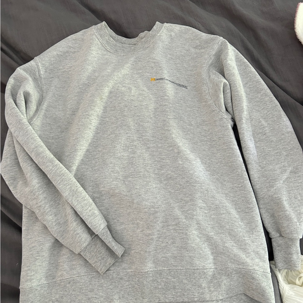 Fruit of the Loom Light Gray Crewneck Sweater
